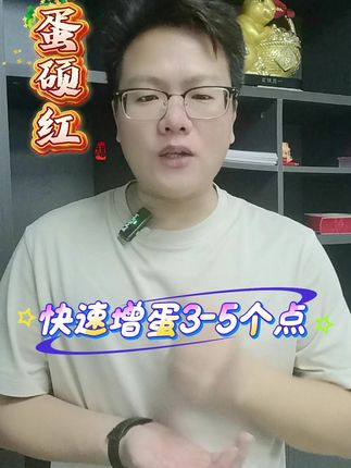 蛋硕红:快速涨蛋3个点,消除残次蛋问题 #蛋价 #蛋鸡 #增蛋 #养鸡 #汉和集美