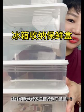 冰箱收纳露营野餐这一套保鲜盒就可以了 #保鲜盒#收纳盒#冰箱收纳#便当盒#食物保鲜