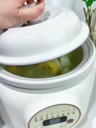 喜欢喝汤的,一定要安排电炖锅,3.8升天然陶瓷内胆,用它煲汤很方便!#电炖锅 #多功能电炖锅 #厨房好物 #为你煲汤