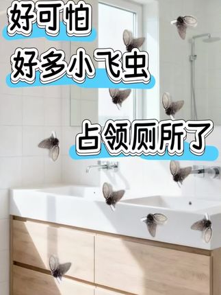 #下水道杀虫剂#小飞虫如何彻底消除 #小飞虫克星 #杀虫剂#蛾蚋@抖加🔥上热门🔥dou+🔥热点宝