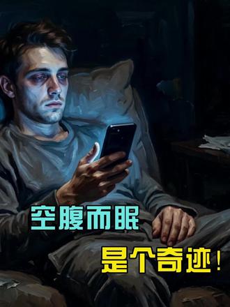 空腹而眠,是个奇迹#长寿 #空腹