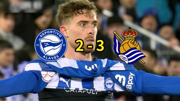 两度落后两度扳平!皇社客场绝杀翻盘挺进四强
#国王杯 #皇家社会 #阿拉维斯 #四强 #AI