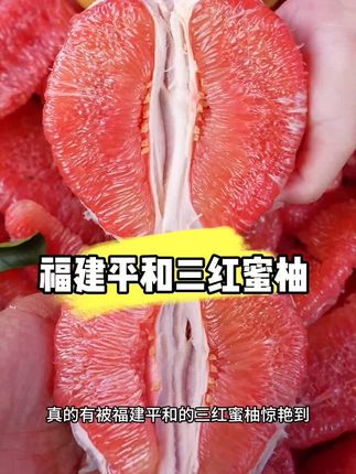 福建三明平和红心柚子,一年就吃这么一季#红心柚子 #平和琯溪蜜柚 #蜜柚 #应季水果