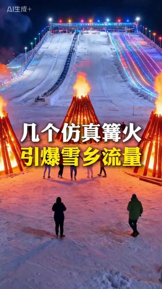 童话雪乡打造 #千拓文旅#童话雪乡#糖葫芦树#戏雪乐园#狗熊岭