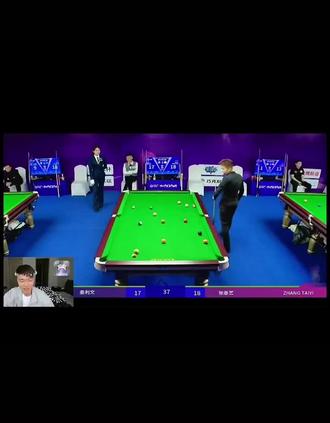 秦利文张泰艺最后一局 秦利文遗憾止步 你已经证明自己了强哥#秦利文张泰艺 #乔氏五百万总决赛 #竞技体育