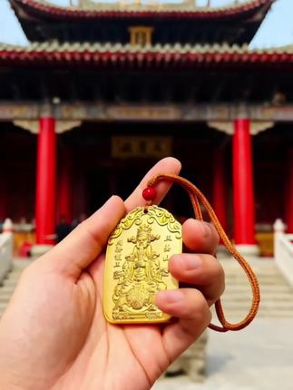 五台山龙五爷财神令牌广济龙王法器菩萨画像神像财神爷摆件#见者好运 #吊坠 #财神来到我家门 #强烈推荐 #财源滚滚进家门