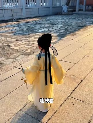汉服男童新中式套装春秋款中国风儿童古装唐装中秋节幼儿园演出服
