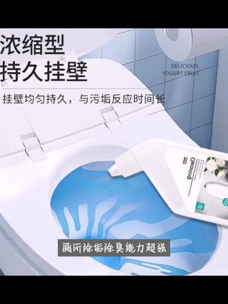 拉萨发货西藏包邮除垢顽固污渍强力清洗剂厕所除味洁厕剂洁厕灵