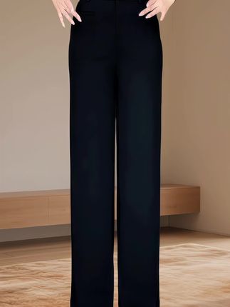 #休闲裤 #时尚裤子 #面料柔软舒适 #显瘦裤子 #百搭阔腿裤