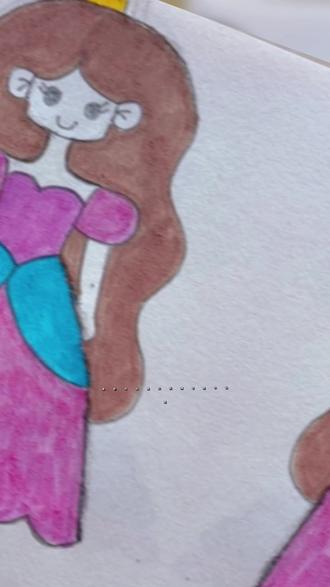 小公主这样画简单又漂亮#绘画教程 #绘画步骤