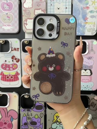 哇~谁的小熊壳子 萌鼠啦~ 少女心满满~#这手机壳真的长在我的心头上了 #今日分享 #好好好手机壳 #爱了爱了 #你值得拥有世界上一切美好的东西
