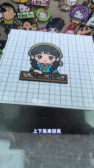 104*104长钉拼豆板,轻松解锁拼豆大图#拼豆大图 #拼豆板 #拼豆工具 #拼豆工具推荐 #好物推荐