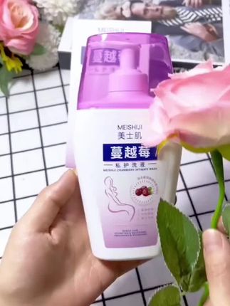 【呵护私密✅】蔓越莓私处洗护液水润清洁弱酸止痒持久留香抑菌女士#好物推荐🔥 #洗护好物 #女生必备 #私护洗液
