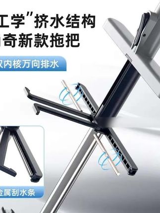 尚奇拖把免手洗懒人拖地神器新款家用一拖净干湿两用双面拖把吸水#好物分享#好物推荐#每日分享@DOU+小助手 @DOU+上热门