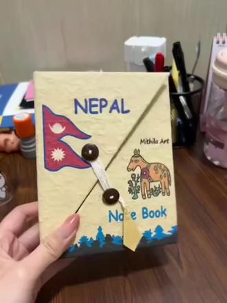 多款尼泊尔手工本材料包全套diy素材教程小众生日礼物手作 #手工制作绘本 #手帐贴纸 #给你看看我的手帐 #生日礼物 #尼泊尔本 @DOU+小助手