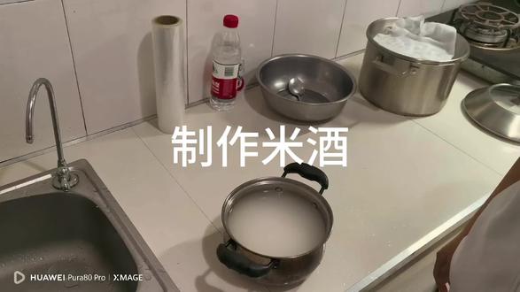 老师喊你提交作业啦🤣 #米酒的制作过程 #生物实践作业