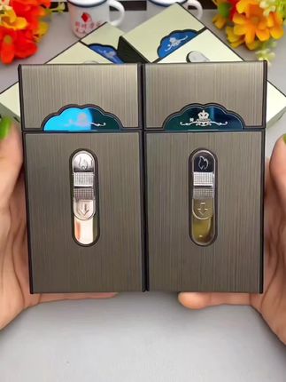 #充电烟盒 #充电烟盒打火机一体 #好物推荐🔥