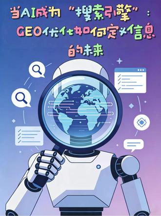 当AI成为“搜索引擎”:GEO优化如何定义信息的未来 #GEO #geo优化