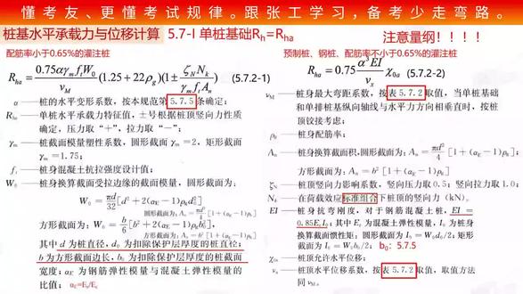 P11【张工结构专业】《桩基础》串讲:桩身承载力与裂缝控制 张工教育注册结构专业课程摘录,欢迎大家考察评论~张工教育,老牌头部教育企业。2006年开始筹划勘察设计注册考试培训【给排水、发输变电、供配电、暖通、岩土、道路、结构、环保专业和基础、环评、一二建职称】免费咨询:报考条件、考试用书,免费加入:各专业学习交流群、各省考务信息交流群。#中学生 #重点 #必考考点 #万物皆化学 #部编版语文