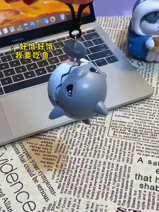 超解压!咬线鲨鱼玩具,男孩爱不释手的减压神器! #减压神器 #男孩玩具 #大鱼吃小鱼 #咬线鲨鱼玩具 #可拉绳挂件