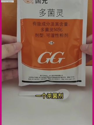 #多菌灵 养花有病就用它