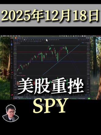 2025.12.18|美股重挫!手上SPY怎么办? #美股
#投资