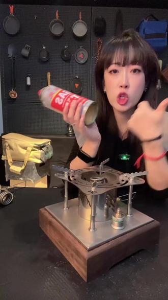 户外野炊不怕冷,取暖做饭两不误!