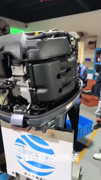 雅马哈250船外机拆装