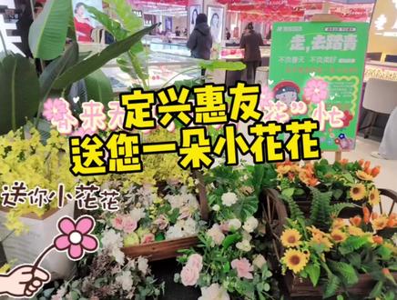 @所有人
来定兴惠友找花花吧!