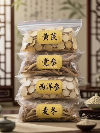 #元气四宝茶 记住这个古老的搭配,取黄芪、觉参、麦冬、西洋参,枸杞,然后加清水焖煮二十分钟,这个就是著名的四宝茶,古人云,一年元气看三伏,三伏天来吃黄芪,现在正是喝四宝茶的好时候,没有时问煮的。做成了搭配好的己 现成的免煮茶包,每一袋都经过科学的配比,少一味无益,多一味失调。每次一包开水冲泡五分钟即可,喝起来口感清润甘甜。 现在有活动,三盒更划算。#优质农产品#好喝不贵#真材实料 #四宝茶 @DoU+上热门