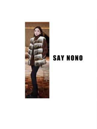 懒猫nono│Saynono 时尚轻奢圆领慵懒风獭兔毛皮草马甲 #秋冬穿搭 #轻奢女装 #新款 #高端女装 #双十一