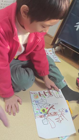 元霸的画画日常哈哈哈哈😄#养娃日常 #宝宝学习 #幼儿园 #记录这一刻 #画画其实很简单