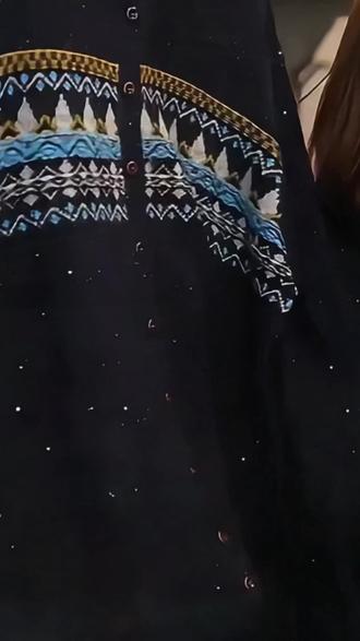 【COCO林可可】亮片纱费尔岛丨秋冬气质百搭针织衫开衫上衣女3541#百搭上衣#百搭打底衫#针织开衫#秋冬穿搭#新款上新