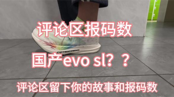 #栗蜂 #栗蜂2 #栗蜂sl #evosL #跑鞋