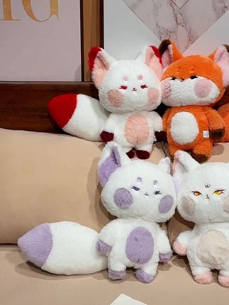 优趣优品小狐狸玩偶,可爱爆棚,送闺蜜超合适! #毛绒公仔 #优趣优品 #创意礼品 #可爱小狐狸 #女生礼物