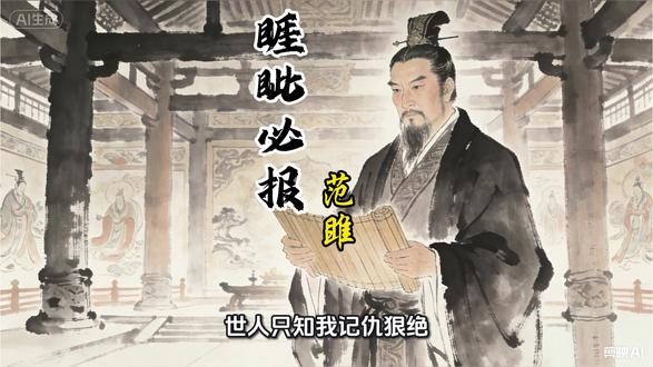 战国魏人范雎相秦,远交近攻定国策,助秦蚕食六国、强化王权,为统一奠基,影响深远 。#范雎 #历史人物 #睚眦必报 #睡前故事 @抖音小助手