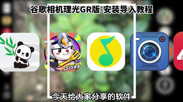 《兰草宝库》谷歌相机理光GR版下载教程,GT8联名算法滤镜#谷歌相机 #理光 #理光gr #真我gt8 #玩机技巧