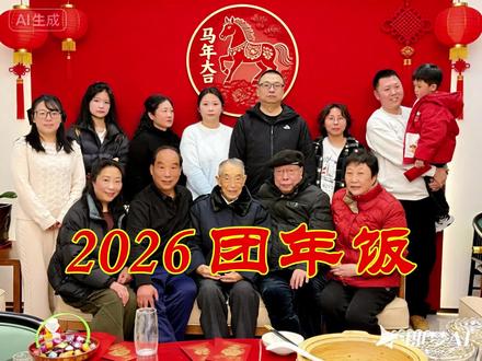 2026 团年饭 2026年2月16日 除夕,我们来到安康宾馆,全家人欢聚一堂,一起吃团年饭,辞旧迎新,共享幸福时光。
与旧事欣然和解,同新岁温暖言欢;愿所爱岁岁安康,愿所盼事事顺心;砥德砺才增荣益誉, 驾福乘喜长乐永康。#除夕我们来到 #团年饭 #年夜饭 #我的生活日记