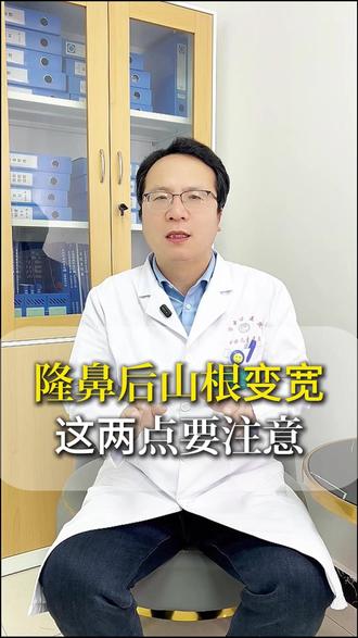 隆鼻后山根变宽,这两点要注意 #抖出健康知识宝藏#我的年度健康盘点#知识前沿派对 #医学科普#医疗健康创作训练营