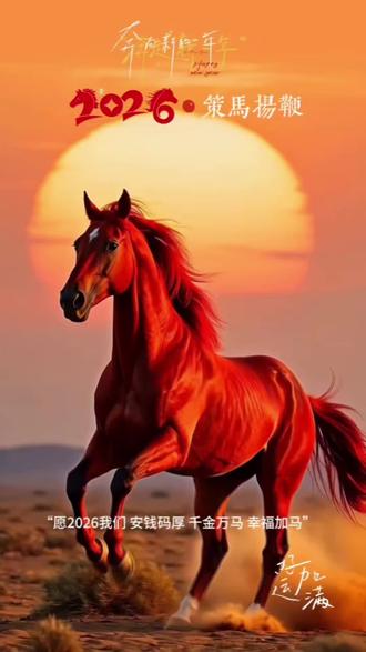 2026马年大吉动态壁纸教程#剪映#动态壁纸 #动态壁纸设置教程 #马年