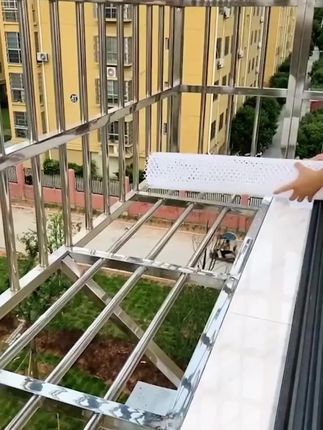 给阳台装上这个防护网 晾晒东西再也不怕掉落了#好物分享