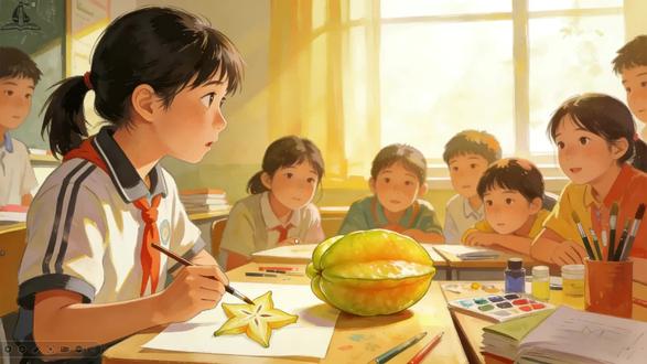 5.12 画 杨 桃第二课时
"新教材语文二年级下册第五单元✨《画杨桃》(2 课时)
大单元任务群设计,资料包括 PPT 课件、教学设计、板书设计!
单元情景化大任务:生活课堂的观察智慧・画杨桃的智慧启示
活动一:解锁绘本角度密码(通过 “盲人摸象” 绘本,初步感知 “观察角度不同,认知结果不同” 的道理)
活动二:探秘杨桃的不同模样(学习课文,了解 “我” 画杨桃的过程和同学们的反应,体会人物态度的变化)
活动三:学会尊重不同看法(深入理解老师的教诲,学会尊重不同的看法,将道理运用到生活中)
活动四:课堂总结与拓展(回顾所学知识,联系生活实际,鼓励学生做善于观察、勤于思考的孩子)
PPT 课件互动性强,教学设计环节完整,板书设计紧扣课文核心!"#二下语文公开课 #二年级语文下册 #二下语文备课 #大单元情境设计 #小学语文优质课