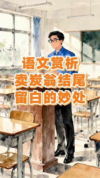 中考必背!《卖炭翁》留白手法赏析✨ #卖炭翁 #中考语文 #语文知识点 #白居易 #阅读理解技巧