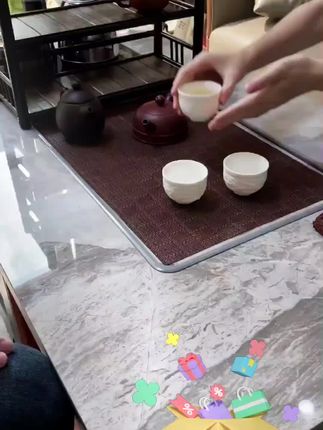 以后接待客人,就用这种一次性茶杯