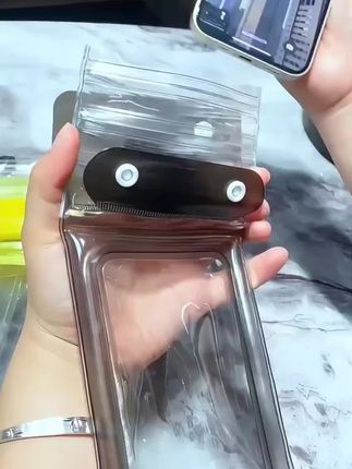 手机防水袋可触屏潜水漂流游泳四层防雨加厚封口户外气囊防沉水袋#手机防水#手机防水袋 #手机防水袋可触屏 #夏日必备