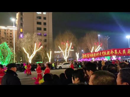 要家庄乡南洼村秧歌表演#阳原县 #2026阳原元宵社火 #2026年元宵文化活动 #秧歌