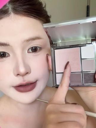 CZEL绔姿多功能眼影盘ins风渐变腮红修容面容综合盘#美妆好物 #眼妆搭配 #绔姿眼影盘 #绔姿 #眼影盘