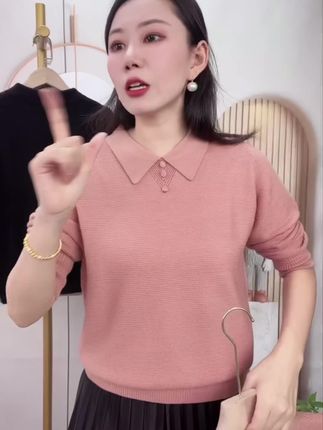 妈妈装春装新款时尚气质方领衬衫中老年女装妈妈装宽松大码上衣女#面料柔软亲肤 #高级感穿搭 #谁穿谁好看