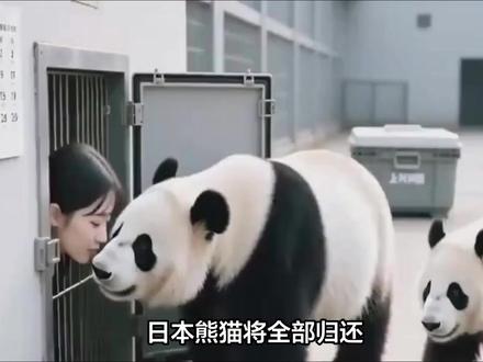 日本熊猫将全部归还!刚传来的消息,东京都正式宣布,上野动物园