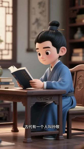 #国学启蒙 #成语故事 #寓言故事 #幼儿国学启蒙 成语故事-悬梁刺股 形容读书学习勤奋刻苦